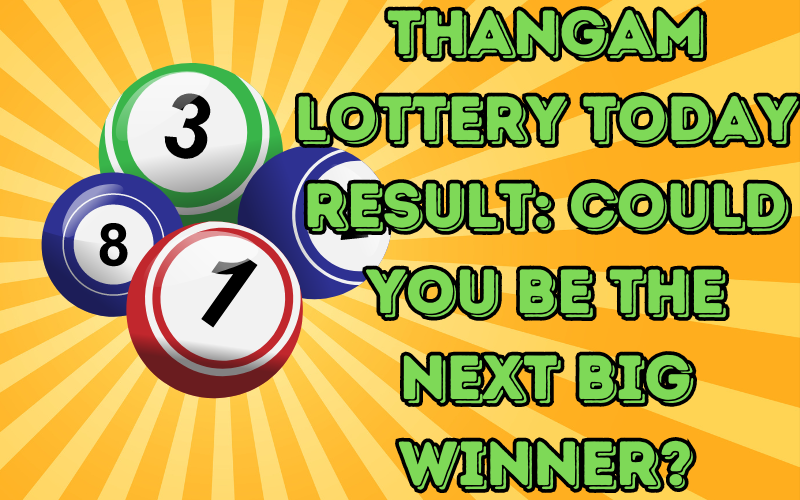 thangam lottery today result