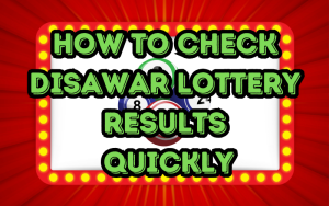 Disawar Lottery