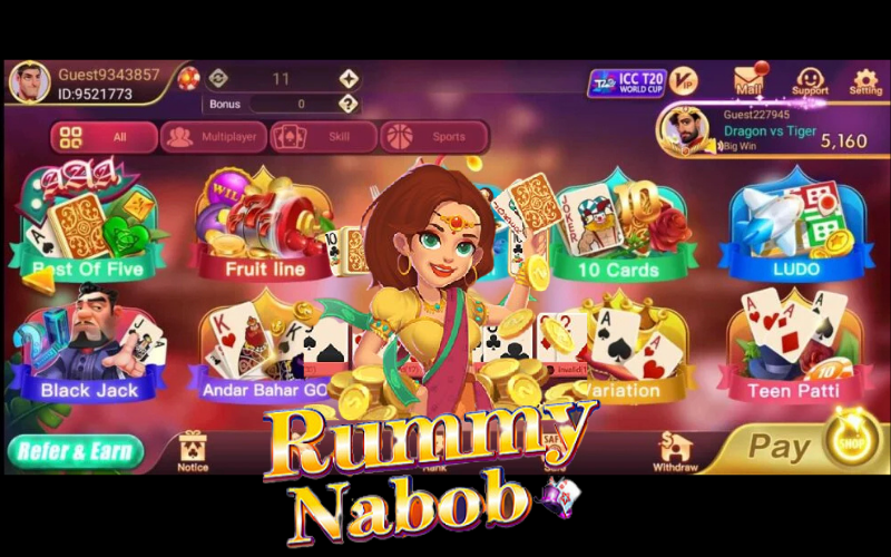 rummy nabob apk​ game