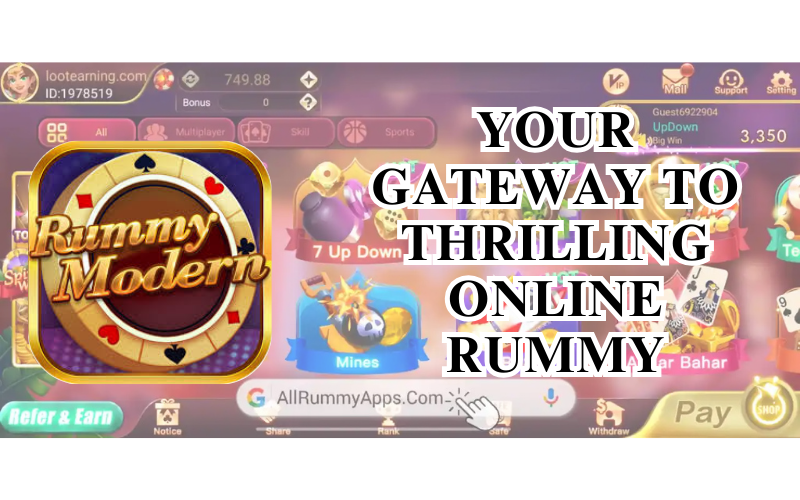 rummy modern​ game